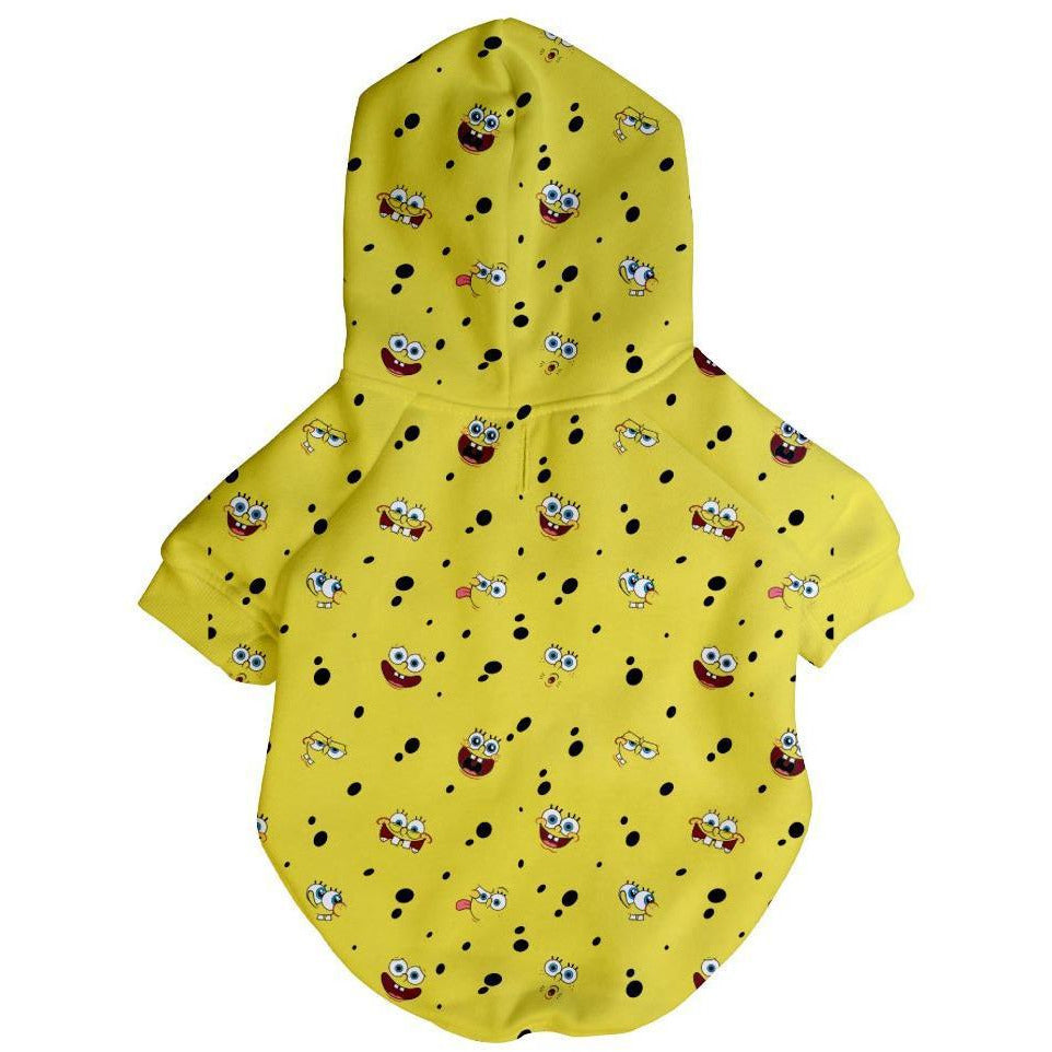 Spongebob x Fresh Pawz - SB All Over Hoodie | Dog Clothing