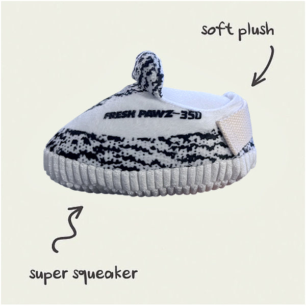 Zebra 258 Sneaker Plush | Dog Toy