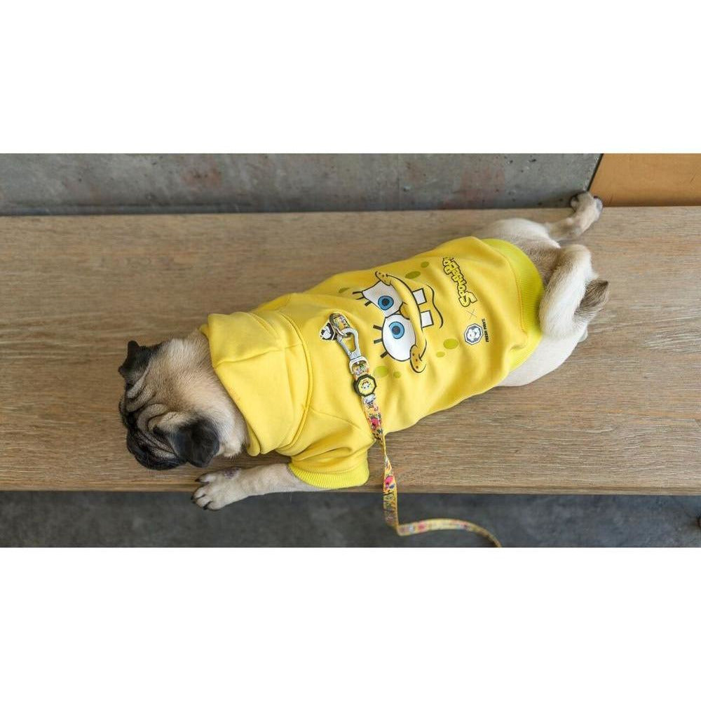 Spongebob x Fresh Pawz - SB Face Hoodie | Dog Clothing Spongebob x Fresh Pawz - SB Face Hoodie | Dog Clothing
