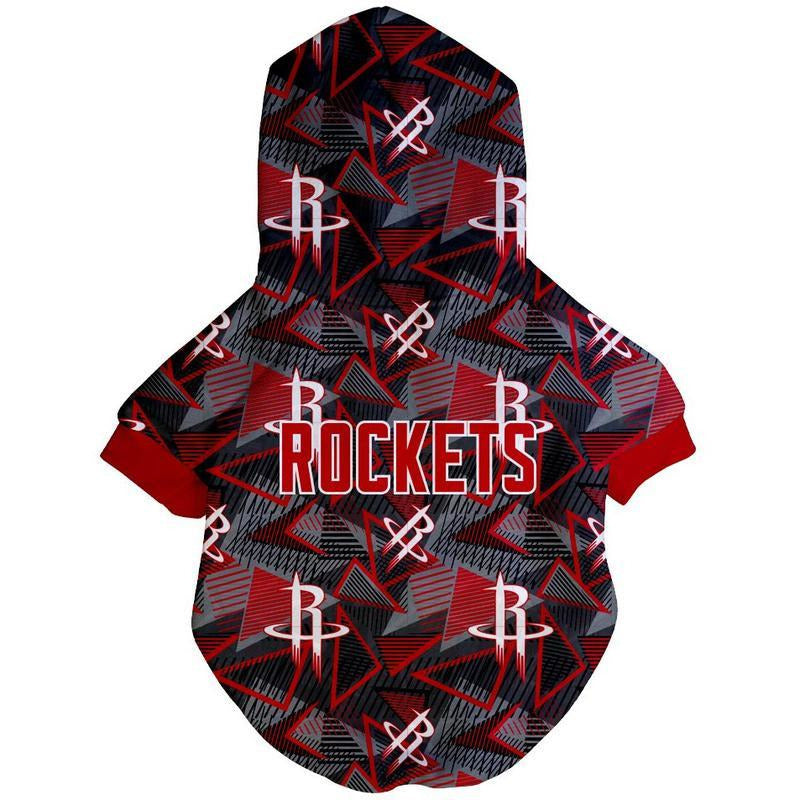 Houston Rockets x Fresh Pawz - Hardwood Hoodie | Dog Clothing