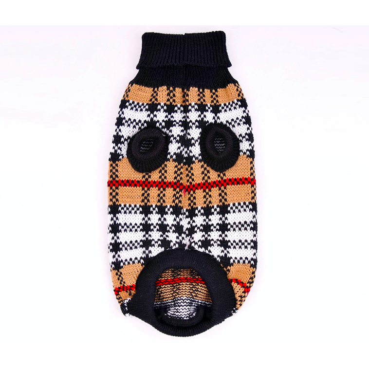 Furberry Checkered Sweater | Dog Clothing