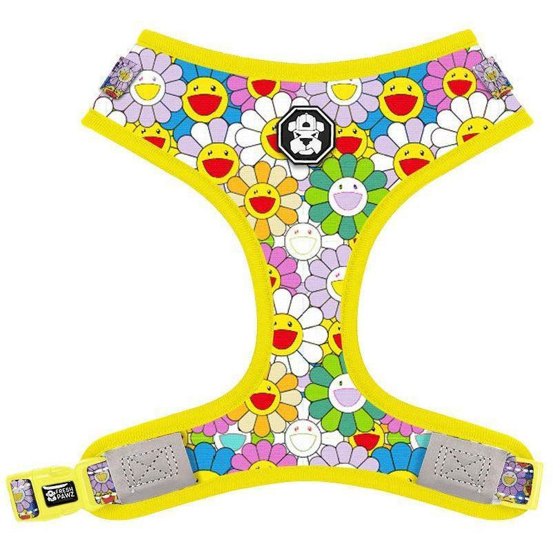 Psychedelic Flowers | Adjustable Mesh Harness