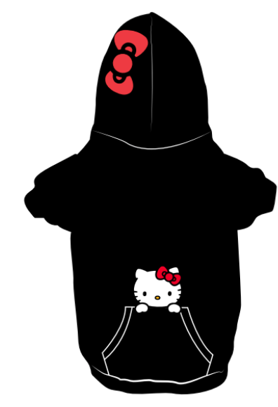Hello Kitty Embroidery Hoodie | Dog Clothing