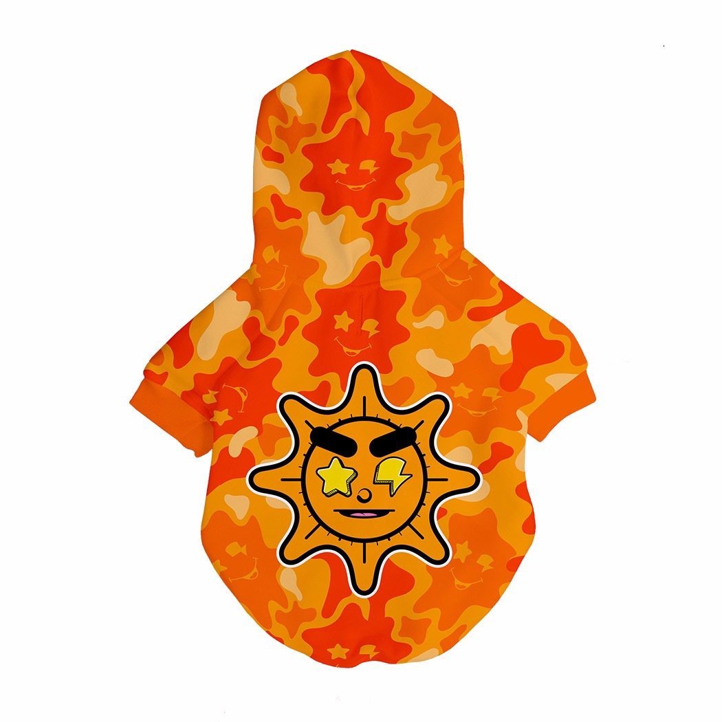 Glo Gang x Fresh Pawz Hoodie Dog Clothing